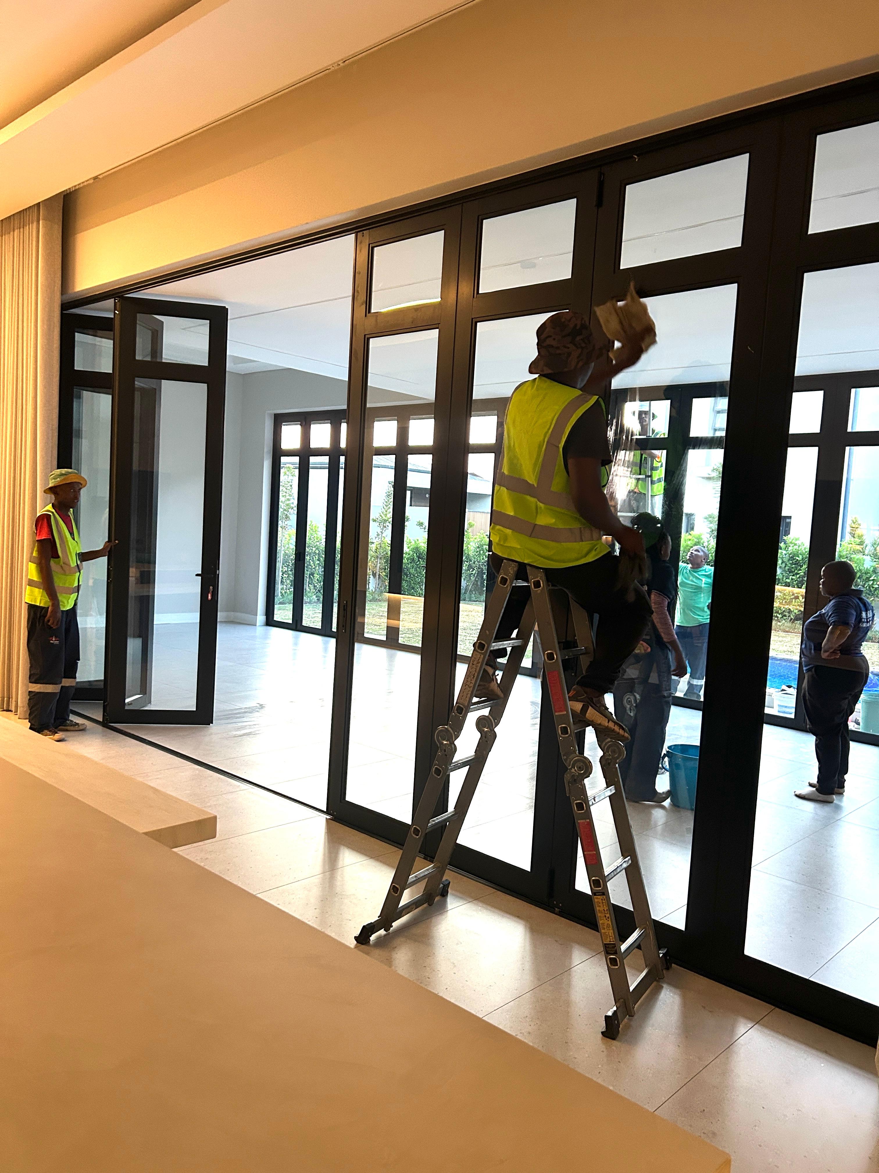 Window and glass cleaning
